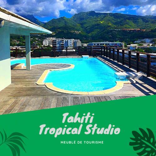 Tahiti Tropical Studio Lägenhet Papeete  Exteriör bild