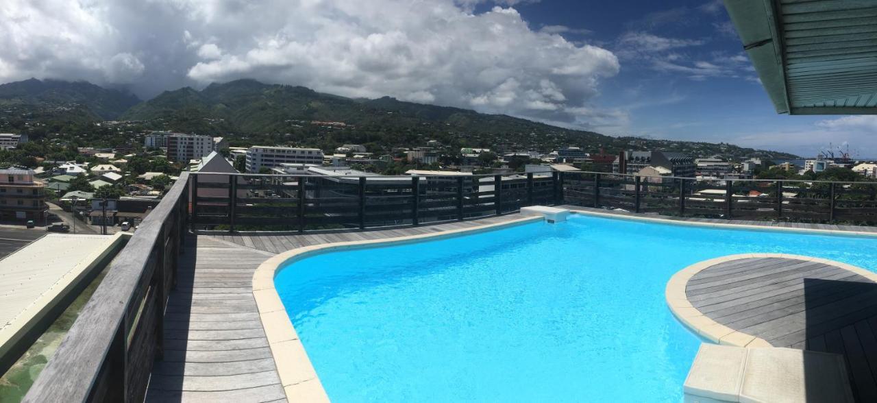 Tahiti Tropical Studio Lägenhet Papeete  Exteriör bild
